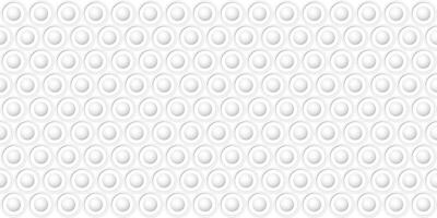 3d cirkel form mönster papper skära stil på vit bakgrund vektor illustration.