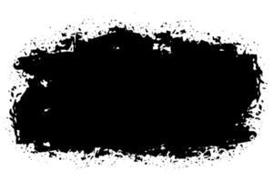 bläck splat överlagrat förbi prickar i svart och vit. vektor illustration