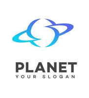 planet logotyp ikon varumärke identitet tecken symbol vektor