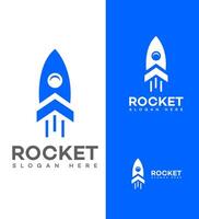 Rakete Logo Symbol Marke Identität Zeichen Symbol vektor