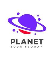 Planet Logo Symbol Marke Identität Zeichen Symbol vektor