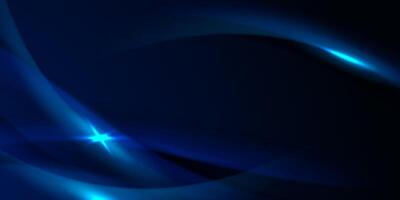 blå abstrakt bakgrund med lyxig element vektor illustration