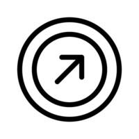 oben Pfeil Symbol Vektor Symbol Design Illustration