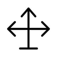 Pfeil Symbol Vektor Symbol Design Illustration
