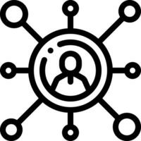 diese Symbol oder Logo Gemeinschaft Manager Symbol oder andere wo Sonstiges Dinge Das existieren beim Manager Treffen zu diskutieren etwas und Andere oder Design Anwendung Software vektor