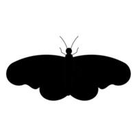 Insekt Schmetterling Das fliegt draußen Garten Symbol vektor