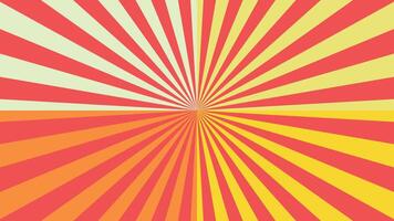 abstrakt spiral enkel virvel stil brådskande karaktär bakgrund i röd Färg. vektor