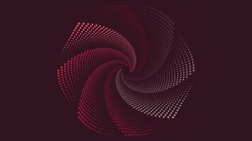 abstrakt spiral runda virvel stil data cykel bakgrund. vektor