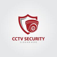 cCTV vektor logotyp design. kamera logotyp mall design. och säkerhet systemet logotyp vektor