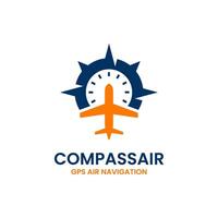resa kompass logotyp design mall. begrepp av Semester, turism, resa, utforskning, etc. vektor