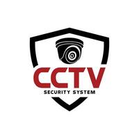 cCTV vektor logotyp design. kamera logotyp mall design. och säkerhet systemet logotyp vektor