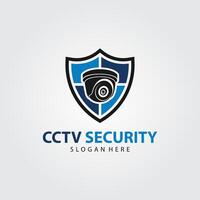 cCTV vektor logotyp design. kamera logotyp mall design. och säkerhet systemet logotyp vektor