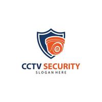 cCTV vektor logotyp design. kamera logotyp mall design. och säkerhet systemet logotyp vektor