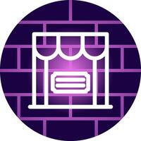 Ticket Office kreatives Icon-Design vektor