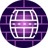 Barrel kreatives Icon-Design vektor