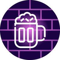 Bier kreatives Icon-Design vektor