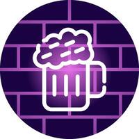 Bier kreatives Icon-Design vektor