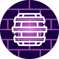 Barrel kreatives Icon-Design vektor