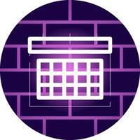 Kalender kreatives Icon-Design vektor