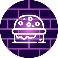 Burger kreatives Icon-Design vektor