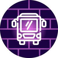 Bus kreatives Icon-Design vektor