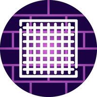 Gitter kreatives Icon-Design vektor