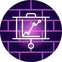 Tafel Graph kreativ Symbol Design vektor