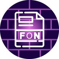 fon kreativ ikon design vektor