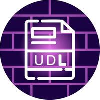 udl kreativ Symbol Design vektor