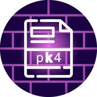 pk4 kreativ Symbol Design vektor