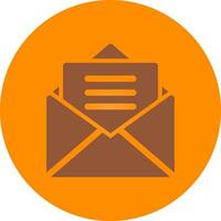 E-Mail kreatives Icon-Design vektor