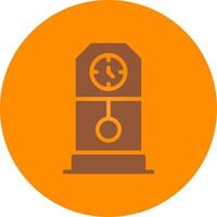 Uhr kreatives Icon-Design vektor