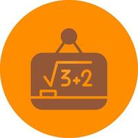 Whiteboard kreatives Icon-Design vektor