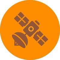 kreatives Icon-Design für Satelliten vektor