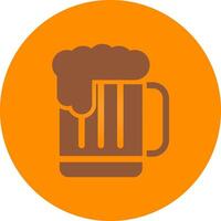 Bier kreatives Icon-Design vektor