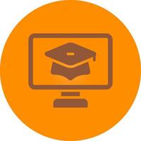 e-learning kreativ ikon design vektor