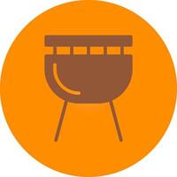 utegrill kreativ ikon design vektor