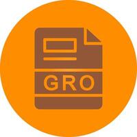 gro kreativ Symbol Design vektor