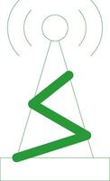 Antenne kreatives Icon-Design vektor