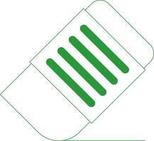 linje grön lutning design vektor