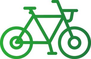 Fahrrad kreatives Icon-Design vektor