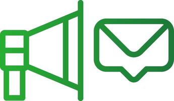 Email Direkte Marketing kreativ Symbol Design vektor