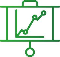 Tafel Graph kreativ Symbol Design vektor