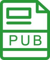 Pub kreatives Icon-Design vektor