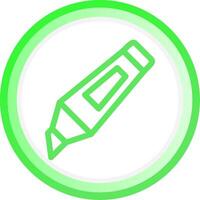 Textmarker kreatives Icon-Design vektor