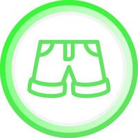 Shorts kreatives Icon-Design vektor