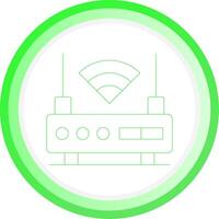 Wifi kreatives Icon-Design vektor