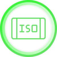 iso kreatives Icon-Design vektor