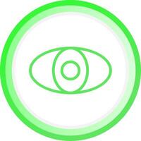 Auge kreatives Icon-Design vektor