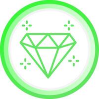 Diamant kreatives Icon-Design vektor